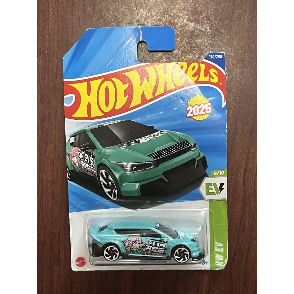 Hot Wheels - 2025 HW EV 8/10 Custom Kia EV6 120/250